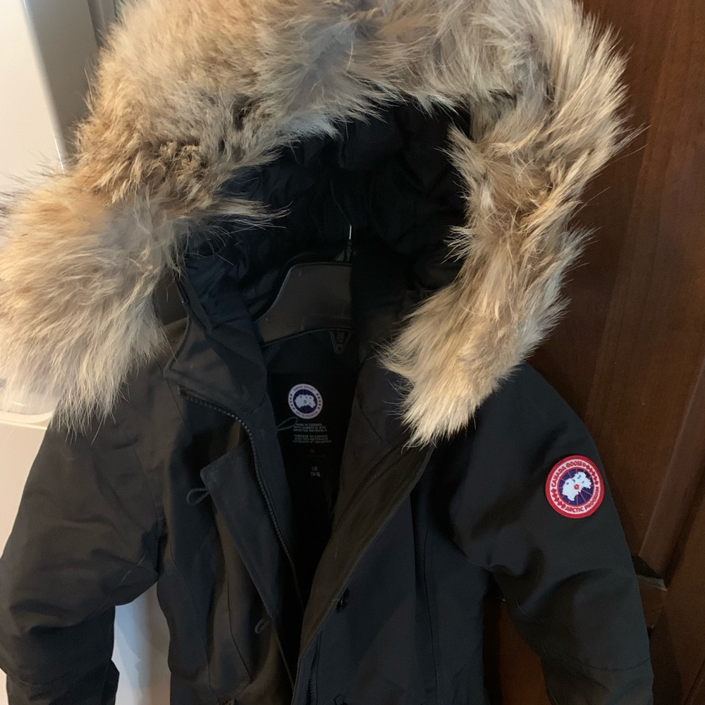 Girls’ XL Authentic Canada Goose 3/4 length coat.